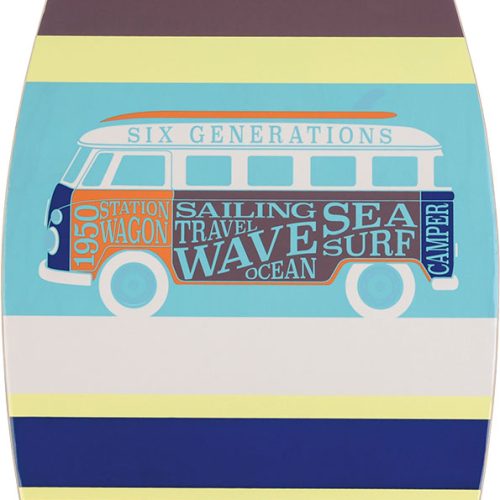 VW Collection T1 Bulli Holz Schwimmbrett Hellblau - Badespaß