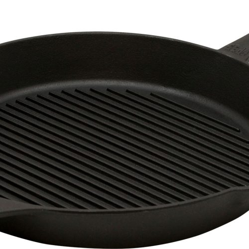 Petromax GP35 Gusseisen Grill-Feuerpfanne mit Stiel 35 cm - Camping Pfannen & Woks