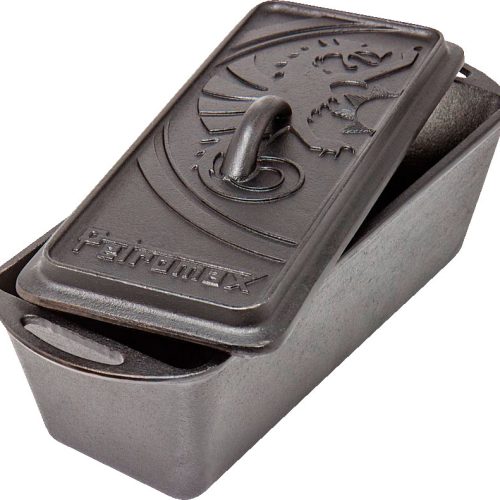 Petromax K4 Gusseisen Kastenform mit Deckel 2,4 Liter - Grillroste, Pfannen und Platten