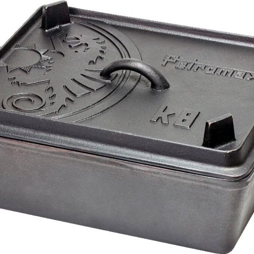 Petromax K8 Gusseisen Kastenform mit Deckel 5,5 Liter - Grillroste, Pfannen und Platten