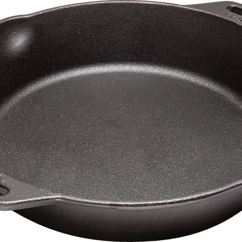 Petromax FP25 Gusseisen Feuerpfanne mit zwei Henkeln 25 cm - Camping Pfannen & Woks