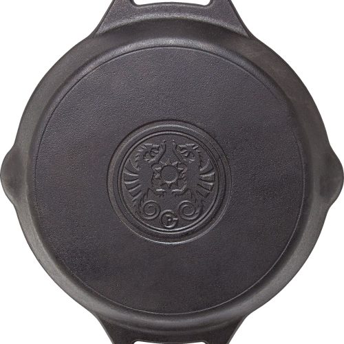 Petromax FP35 Gusseisen Feuerpfanne mit zwei Henkeln 35 cm - Camping Pfannen & Woks