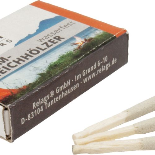 Origin Outdoors Wasserfeste Sturmstreichhölzer 3 Schachteln - Grillanzünder und -Kohle