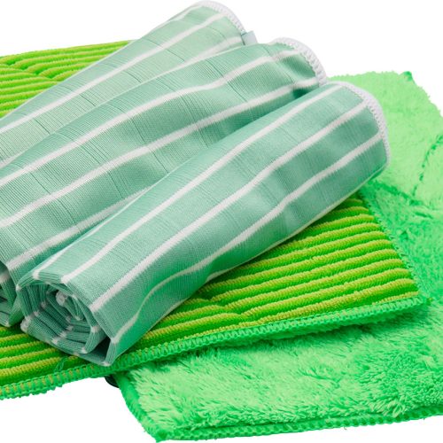 Awiwa Bambus Mikrofasertuch 5er Set grün - Wäsche & Trocknen