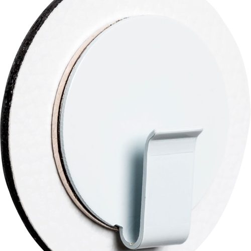 silwy® Magnet-Haken CLEVER WHITE inkl. Pad WHITE - Ordnungssysteme
