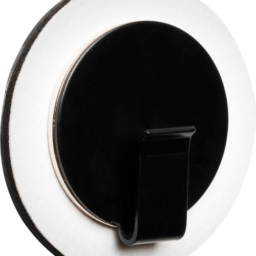 silwy® Magnet-Haken CLEVER BLACK inkl. Pad WHITE - Ordnungssysteme