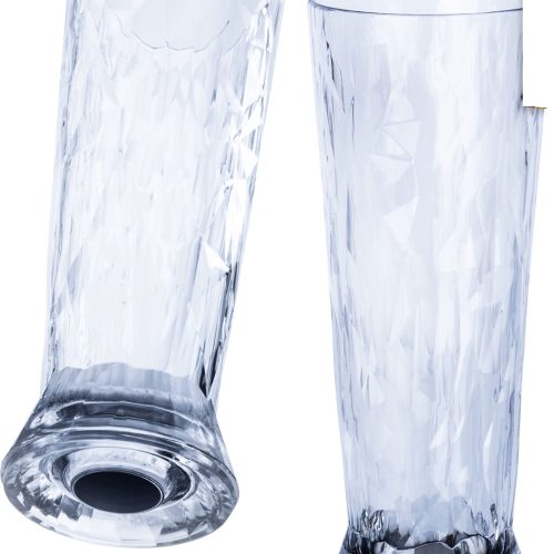 silwy® Magnet-Bier-Kunststoffgläser inkl. Metall-Nano-Gel-Pad 2 Stk. (500 ml) - Gläser
