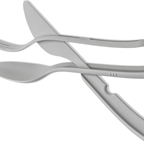 silwy® Tricky zusammenklappbares Besteck-Set 3-tlg. - Trekkinggeschirr