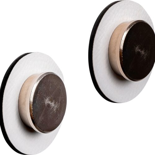 silwy® Smart Magnet-Pins inkl. Metall Nano Gel Pads Weiss - Ordnungssysteme