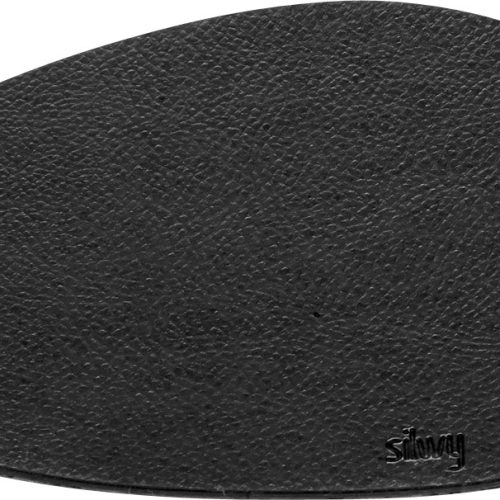 silwy® Metall Nano Gel Platzset Leder-Look 20 cm Schwarz - Ordnungssysteme
