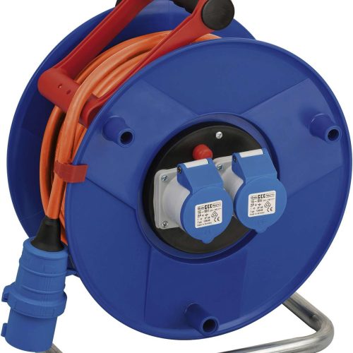Brennenstuhl Garant CEE-Kabeltrommel orange 25 m - Kabeltrommeln & Verlängerungskabel