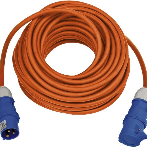 Brennenstuhl Caravan Verlängerungskabel Stecker und Kupplung orange 25m - CEE-Kabel