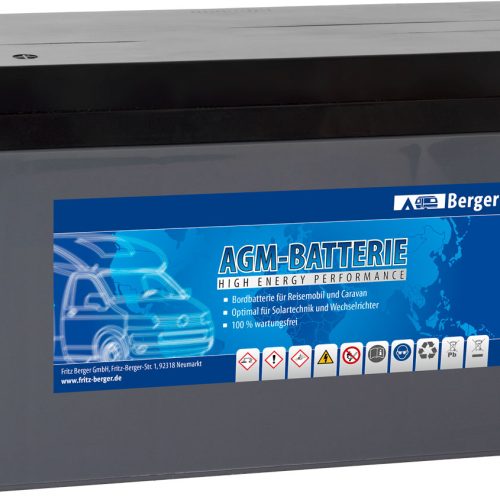 Berger FB150 Deep Cycle AGM Batterie 12 V / 150 Ah - Fahrzeug-Batterien