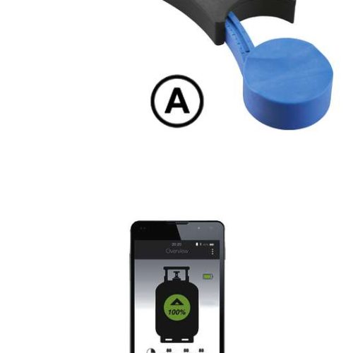 GOK Senso4s Basic digitaler Füllstandsmesser für Gasflaschen - Gasflasche & Zubehör
