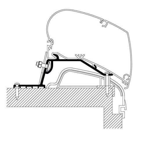 Thule Markisenadapter Hobby Premium & Ontour  - Markisenadapter