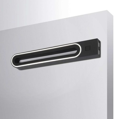 Fawo G/USB LED Wandleuchte 12 V / 3 W Silber - Einbauleuchten & Leuchtmittel