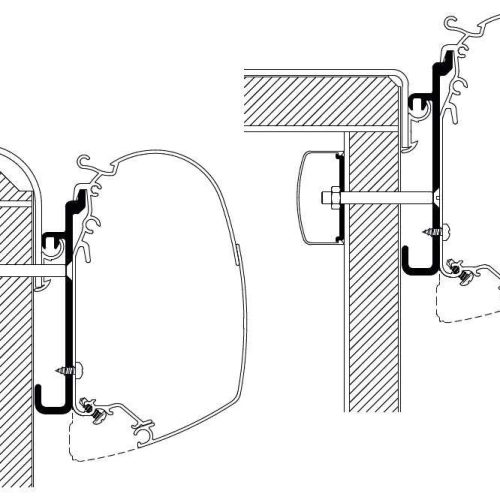 Thule Markisenadapter Rapido 3,0m - Markisenadapter