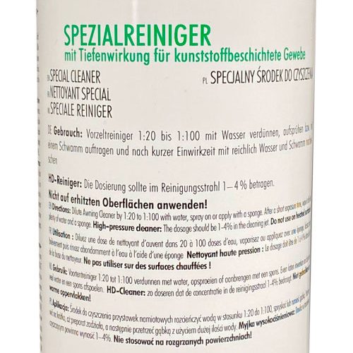 Certiman Vorzeltreiniger 1 Liter - Imprägnieren, Reinigen, Pflegen