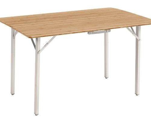 Outwell Kamloops Tisch mit Bambustischplatte L - Klapptische