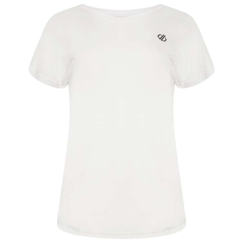 Dare2b Vigilant Tee Damenshirt weiß 38 - Damenshirts, -blusen & -pullover von Dare 2b