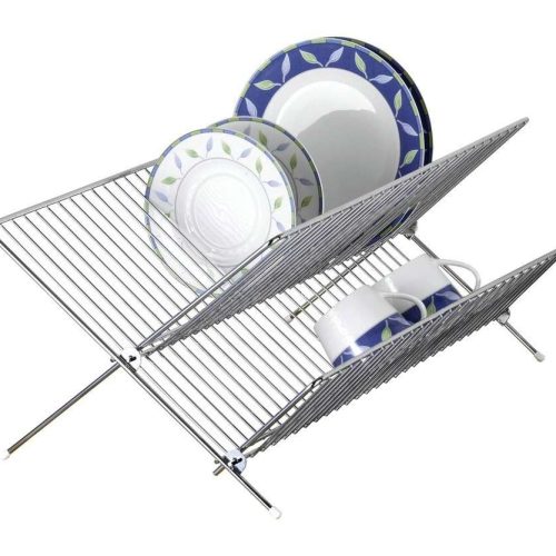 Wenko Geschirrabtropfer Duo verchromt - Geschirrhalter