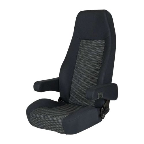 Sportscraft Sitz S9.1 Fahrer- und Beifahrersitz mit Lordosenstütze Ara schwarz/grau - Sitze & Drehkonsolen