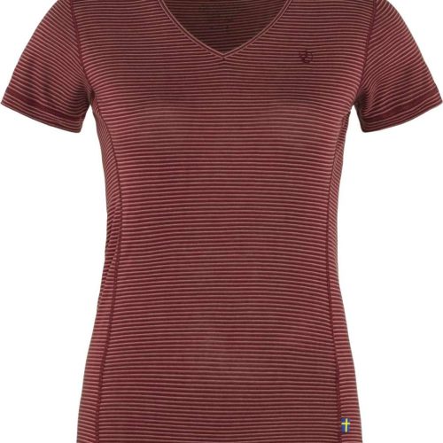 Fjällräven Abisko Cool Damen Shirt  dunkelrot XS - Damenshirts, -blusen & -pullover