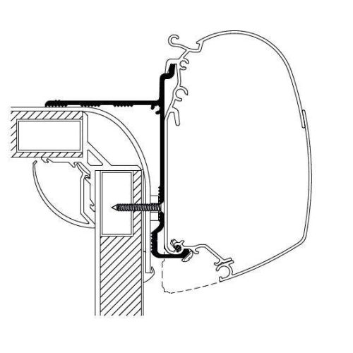 Thule Markisenadapter Pilote Explorateur 4,0m - Markisenadapter