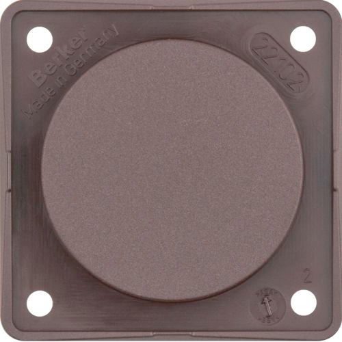 Berker Integro Blindverschluss braun matt - Schalter, Taster & Rahmen