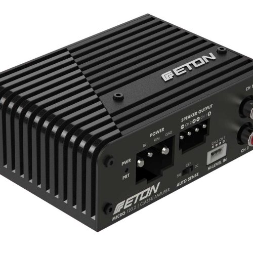ETON MICRO 120.2 2-Kanal Amplifier Endstufe 2 x 85 Watt  - Fernseher