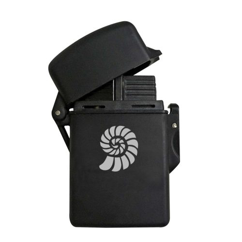 Origin Outdoors Sturmfeuerzeug Waterproof schwarz - Grillanzünder und -Kohle