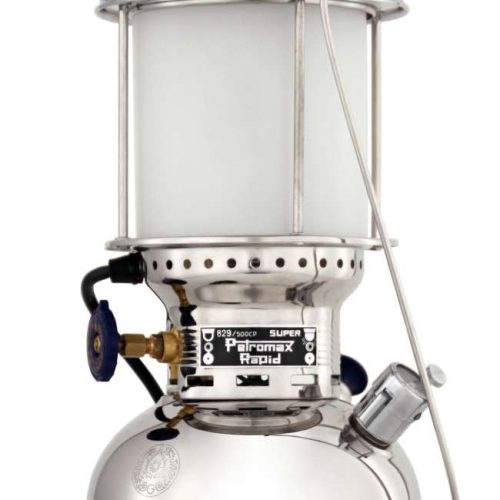 Petromax Tischleuchte HK500/829, Chrom - LED Campingleuchten