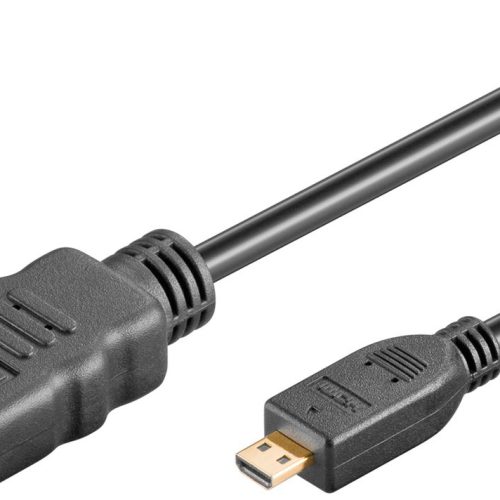 Goobay HDMI/Micro HDMI Kabel mit Ethernet 3,0 m - Sat-Zubehör