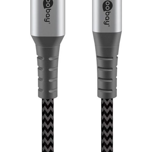 Goobay DAT Lightning USB-C Lade und Synchronisations Vollmetall-Kabel 2,0 m - Sonstiges 12 / 24 V Zubehör