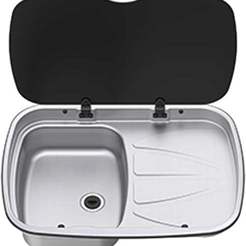 Thetford Argent Sink Spülbecken Links 9,6 Liter - Spülbecken