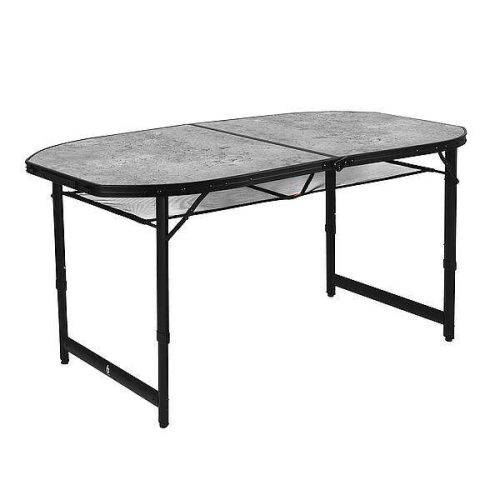 Bo-Camp Northgate Industrial Klapptsich oval 150 x 80 cm  - Klapptische