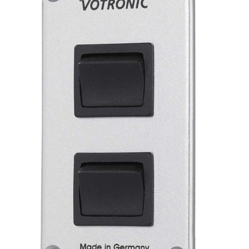 Votronic Schalter-Panel 2 x 16 A S für die Bordelektrik - Schalter, Taster & Rahmen