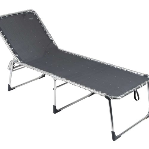 Crespo AL-364 XL Sonnenliege dunkelgrau - Liegen