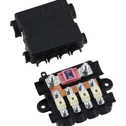 Votronic Hochlast-Sicherungshalter 5-fach mit Deckel - Schalter, Taster & Rahmen