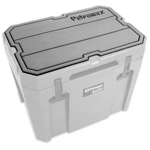 Petromax Haft-Auflage für Kühlbox kx25 grau mit Linien - Kühlboxen-Zubehör