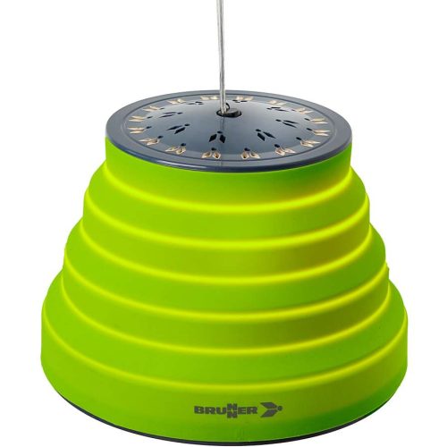 Brunner Syrma Fold-Away LED  Zelt- und Vorzeltlampe grün - LED Campingleuchten