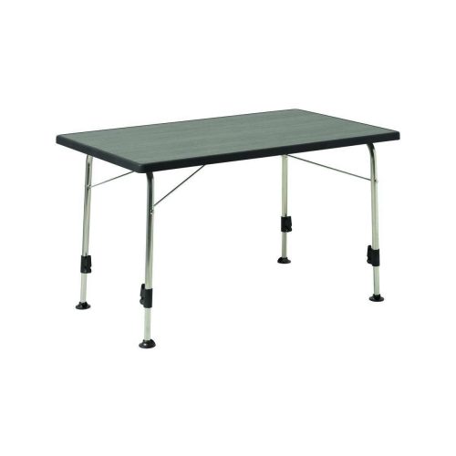 Dukdalf Stabilic 3 Campingtisch Holz grau 115 x 70 cm - Klapptische