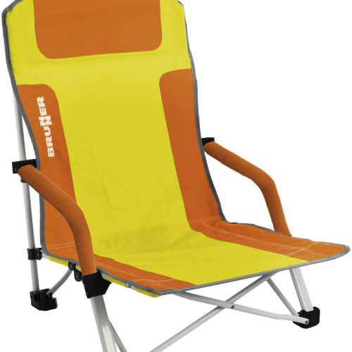 Brunner Bula Strandstuhl gelb/orange - Strandstühle