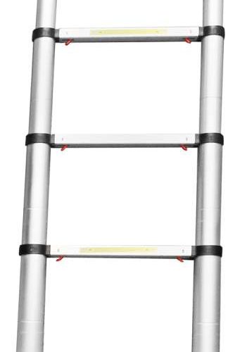 Brunner Laddy Air Teleskop Aluminiumleiter 290 cm - Transportboxen & Leitern