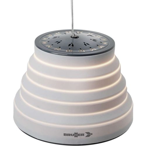 Brunner Syrma Fold-Away LED  Zelt- und Vorzeltlampe  grau - LED Campingleuchten