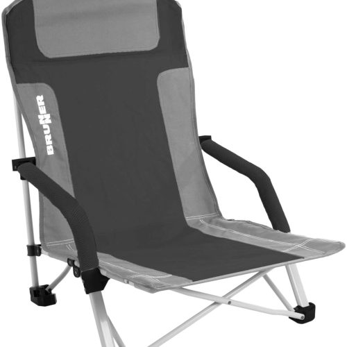 Brunner Bula Strandstuhl schwarz/grau - Strandstühle
