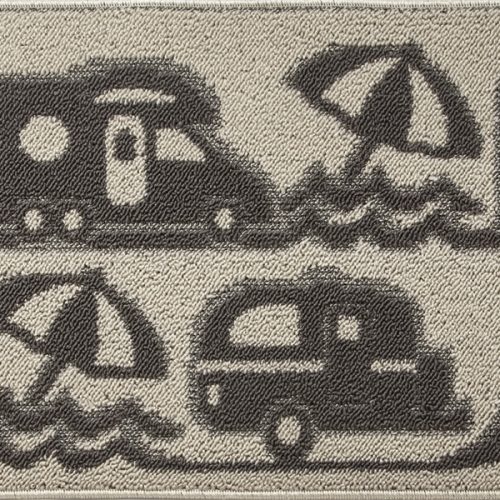 Arisol Master Camp Wohnraumteppich 50 x 100 cm beige - Vorzeltteppich & Zeltboden