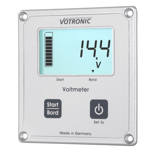 Votronic LCD-Voltmeter S  - Batteriecomputer & Anzeigepanele