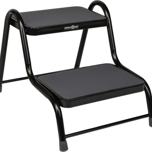 Brunner King Double Step Doppeltrittstufe schwarz - Transportboxen & Leitern