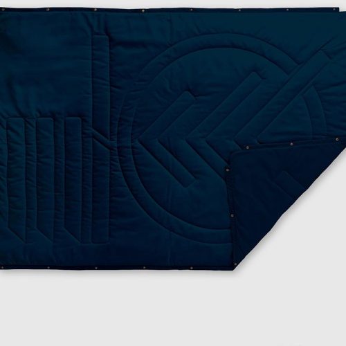 Voited Recycled Ripstop Outdoor Camping Decke ocean navy - Decken
